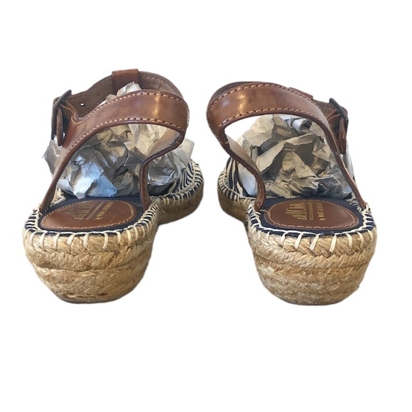CLIFFS BY WHITE MOUNTAIN Sandals Women's Size 8 Blue Cheerio T-Strap Espadrille - Picture 7 of 9